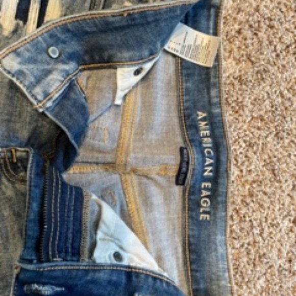 American Eagle Next Level Stretch Jean Shorts - Picture 5 of 5